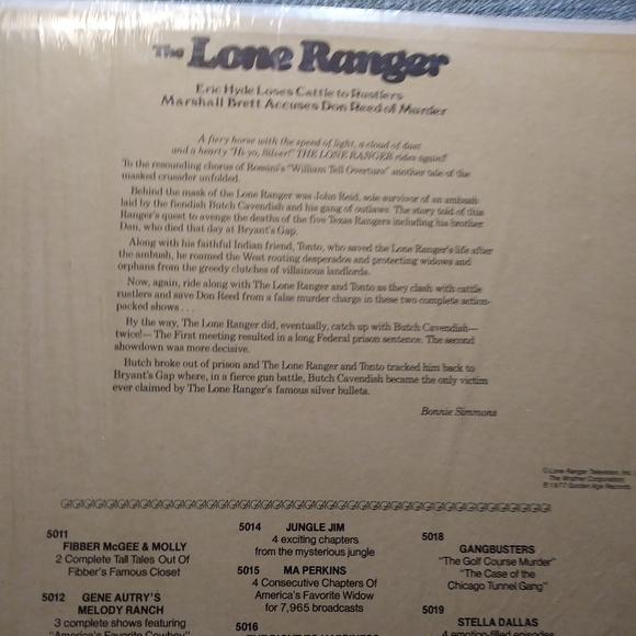 Firm Final price!*Lone Ranger album - Picture 2 of 3